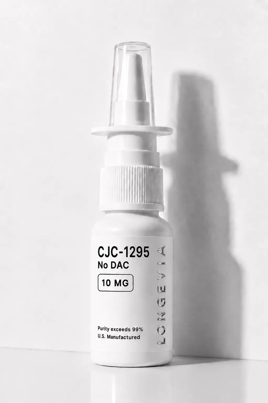 CJC-1295 No DAC 10mg Spray research peptide vial